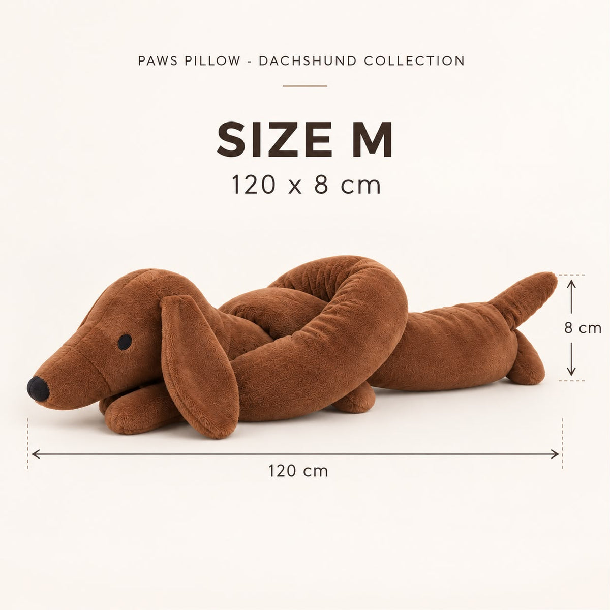 PAWS PILLOW臘腸狗嗅聞玩具